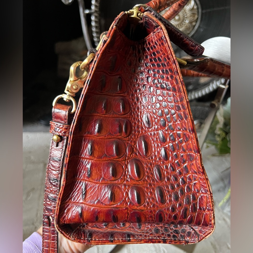 Brahmin Anywhere Convertible Handbag - Pecan Melbourne - Picture 4 of 12